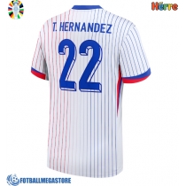 Fotballdrakt Herre Frankrike Theo Hernandez #22 Bortedrakt EM 2024 Kortermet